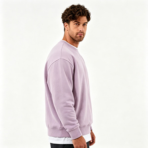 100% Polyester Custom OEM <b>Pullover</b> <b>Jumper</b> 1/4 Quarter Half Zip Crew Neck 350g Sweatshirt for Men 3D Embroidery Stylish Basics - Product Image 5