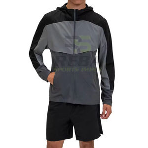 Chándal cortavientos para hombre, transpirable, conjunto deportivo de verano, chaqueta cortavientos, pantalones, ropa deportiva de entrenamiento. - Product Image 3