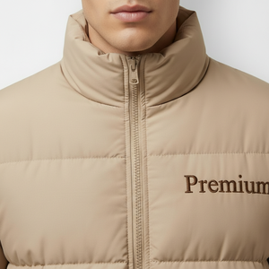 Chaqueta Acolchada para Hombre, Abrigo de Invierno Cálido y Acolchado, Ropa de Calle de Marca Personalizada, Fábrica OEM - Product Image 5