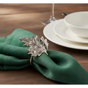 Anneaux de serviette en métal de haute qualité pour la décoration de mariage, pour les tables de réception et la mise en scène des banquets - Product Image 5