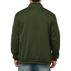 Chaqueta de Forro Polar para Hombre al por Mayor, con Logotipo Personalizado, Cierre Completo, Chaqueta de Invierno Polar Sherpa, Cortavientos, Informal para Exteriores, OEM - Product Image 4