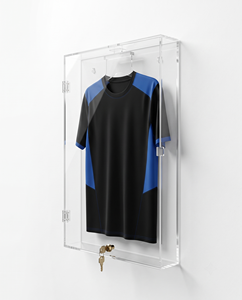 Vitrina Acrílica con Cerradura para Camisetas, Caja de Exhibición Segura para Conservar y Exhibir Camisetas Deportivas, Exhibición Duradera - Product Image 5