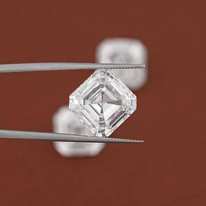 Offre Spéciale – Diamants de laboratoire certifiés IGI, taille Asscher, VVS, 1 à 5 carats, pierres lâches, percées au laser, Luxira Export Jewelry - Product Image 1