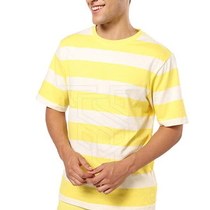 T-shirt à épaules tombantes pour homme, dernier design, couleur unie, respirant, séchage rapide, en bambou, coupe classique, vêtements décontractés pour adultes - Product Image 2