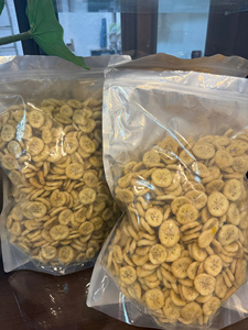 Premium <b>dried</b> banana chips Crispy tropical fruit snack OEM banana crisps OEM Banana Bites Bulk Food fruit <b>vegetables</b> beverage - Product Image 1