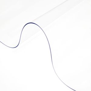Transparent PVC <b>Table</b> <b>Protector</b> 42"x96"x0.08" Plastic Desk Mat Water & Oil Proof Rectangle Clear <b>Table</b> Cover Rug <b>Pads</b> <b>Protectors</b> - Product Image 6