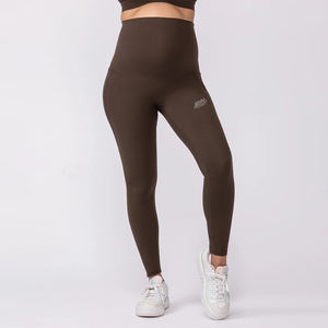 Leggings de Maternidad Premium, Pantalones de Yoga para Embarazo, Cintura Alta, Sin Costuras, Elásticos, Transpirables, Cómodos, con Soporte para el Vientre - Product Image 6