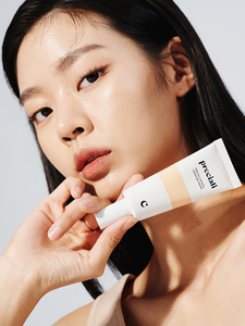[Preciali] Preciali Crystal Vegan BB Cream Natural Glow Daily Hydration Tinted Moisturizer Organic Liquid <b>Foundation</b> for Makeup - Product Image 1