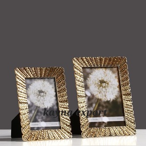 Metal Digital <b>Photo</b> <b>Frame</b> <b>Square</b> Shape Customized Designer Gold Platted <b>Photo</b> <b>Frame</b> - Product Image 2
