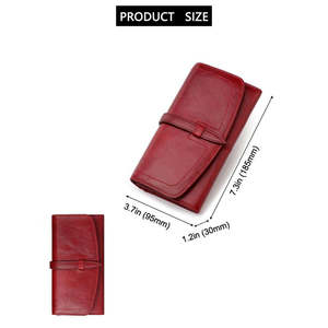 กระเป๋าคลัทช์หนังวัวแท้สำหรับผู้หญิง ซิปแข็งแรง น้ำหนักเบา ราคาขายส่งสำหรับขายออนไลน์ - Product Image 4