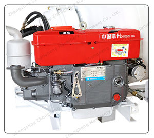 Réservoir unique de mélangeur de mortier d'essence de Cbm EPA du réservoir 4 de mélangeur concret de 3 axes avec la remorque - Product Image 4