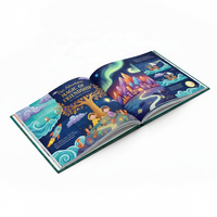 Servicio de Impresión de Libros Infantiles de Tapa Dura Personalizados, Impresión Offset, Acabado Laminado Mate, Diseños Personalizados en Papel
