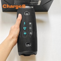 Charge6 Lecteur audio sans fil étanche, son stéréo avec basses puissantes, caisson de basses, robuste, pour les voyages en plein air, le camping, les fêtes, appareil musical