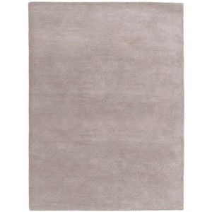 Tapis moderne gris clair uni, doux et moelleux, style minimaliste, fait main, de luxe, pour salon, chambre à coucher, décoration d'appoint, style maison de luxe - Product Image 1