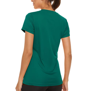 Compre Ahora Camiseta Deportiva para Mujer, Tejido de Alta Elasticidad, Comodidad Superior, Ropa Deportiva, Marca Privada OEM, Venta al Por Mayor - Product Image 5