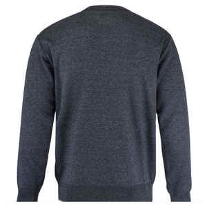 Sweat-shirt en molleton de coton à col rond pour homme, 240 g/m², coupe classique, anti-boulochage, avec logo imprimé color block sur le devant, décontracté et respirant - Product Image 6