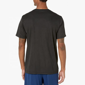 Custom Logo Label 100% Cotton Pattern Formal Men's O-Neck Loose Fit T-shirts 230 Gram Anti-Pilling Extra Soft Feel Breathable - Product Image 4