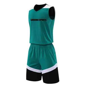 Conjunto de Camiseta y Pantalones Cortos de Baloncesto Personalizados, Uniforme Deportivo de Malla Suave de Secado Rápido para Hombre - Product Image 2