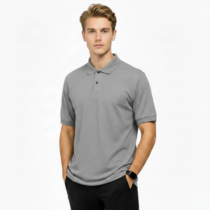 Polo de Algodón Premium para Hombre, Logotipo Bordado Personalizado, Manga Corta, Ropa Casual de Verano, Tejido Transpirable y Cómodo - Product Image 6
