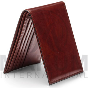 Portefeuille en cuir souple de haute qualité, portefeuille classique pour homme, accessoires de créateur, portefeuille fin en cuir pour homme - Product Image 2