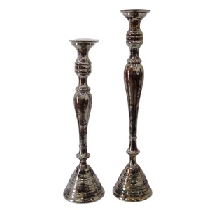 Chaud créatif Vintage métal laiton Antique décoration de la maison à la main bougeoir chandelier décor Miniature décor à la maison Art cadeaux - Product Image 1