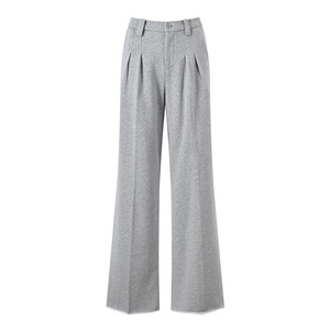 Women's 2026 Autumn Winter Casual Loose High Waist Elastic Waist Cotton Regular Fit Elastic Waist Breathable Custom - Product Image 2