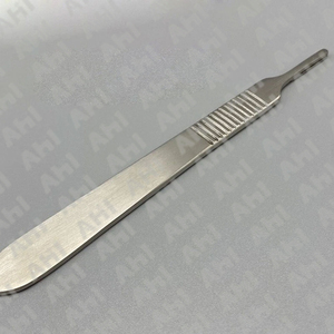 Stainless Steel Dental <strong>Micro</strong> Surgical Implant Scalpel Blade with Handle Manual Power <strong>Source</strong> Scalpel Blade - Product Image 2