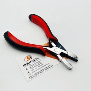 Alicates para extensiones de pelo con logotipo personalizado, herramienta de queratina de acero inoxidable para extensiones de pelo preadheridas - Product Image 3