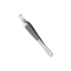 Pince à tissus Adson Brown en acier inoxydable, forceps chirurgical pour la manipulation délicate des tissus, la suture, l'utilisation dentaire et chirurgicale - Product Image 3
