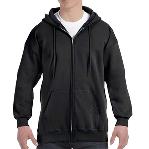 Sudadera con capucha completa personalizada para hombre, 100% algodón polar, ecológica, de peso pesado, estilo casual urbano, OEM ODM al por mayor - Product Image 3