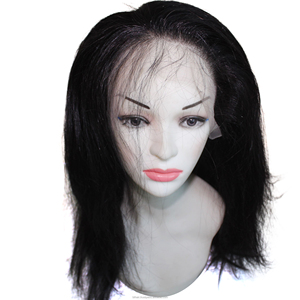 Experimente un realismo impecable con nuestra peluca frontal de encaje HD, hecha con cabello humano de lujo para un peinado sin esfuerzo y comodidad. - Product Image 3