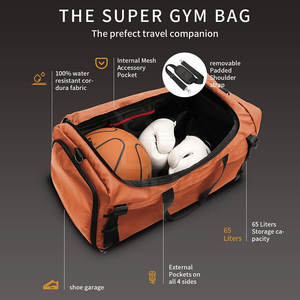 Sac de sport pliable, vente directe d'usine, nouveau style, qualité supérieure, léger, pour homme et femme - Product Image 4