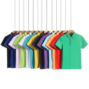 Nuevo diseño, logotipo personalizado, camiseta polo informal de manga corta para hombre, camisetas polo de alta calidad para hombre para uso diario. - Product Image 5
