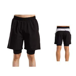 Pantalones Cortos Deportivos de Algodón para Hombre, Personalizados al por Mayor, Ajustados, para Gimnasio, Entrenamiento, Fitness, Casuales, Pantalones Cortos Deportivos - Product Image 1