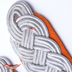 KEW <b>Braided</b> Epaulettes Vintage Customizable Eco-Friendly Embroidered Luxury Durable <b>Accessory</b> - Product Image 3
