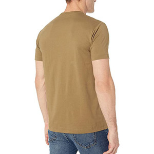 Camiseta Personalizada para Hombre, con Logotipo Frontal, 100% Algodón Grueso, Corte Regular, Cuello Redondo, Manga Corta - Product Image 5
