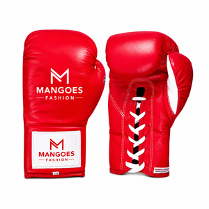 Gants de boxe en dentelle de qualité supérieure, logo personnalisé, équipement d'entraînement, gants en cuir haute performance, service de fabrication OEM ODM - Product Image 5
