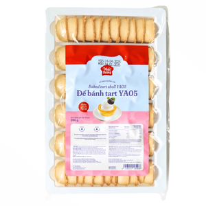 Wholesale Supplier Fast Shipping OEM/ODM Service HALAL Tart Bakery Dessert Frozen Baked Egg Tart Shell YA05 396G <b>Sweet</b> Hot Price - Product Image 1