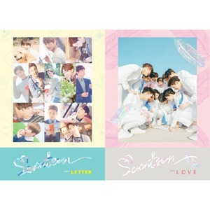 อัลบั้มชุดที่ 1 ของ SEVENTEEN ชื่อ FIRST LOVE & LETTER (รุ่น LOVE) / LETTER Ver. - Product Image 1