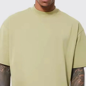 Nueva Camiseta de Cuello Redondo para Hombre, Moderna, Transpirable, Informal, 100% Algodón, con Mangas Cortas, en Oferta - Product Image 1