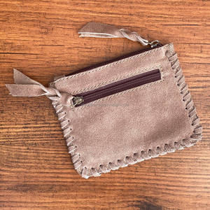 กระเป๋าใส่เหรียญหนังแท้สไตล์วินเทจสำหรับใส่บัตรกระเป๋าเงินขนาดเล็กสำหรับบูทธุรกิจเดินทาง - Product Image 6