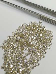 Diamants en vrac de haute qualité, 2,10 mm à 2,60 mm, qualité SI/IJ, pour bijoux en diamant véritable, boucles d'oreilles, collier, ensemble. - Product Image 2