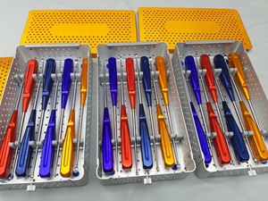 Juego de Curetas Cervicales Ortopédicas de Acero Inoxidable de Calidad Premium con Certificación CE para Uso Hospitalario, Instrumentos Quirúrgicos - Product Image 5