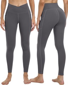 New Hot Selling High Quality Sublimation Printed Full Length Best Design Customized Logo Printing Women Gym <b>Legging</b> - Product Image 4