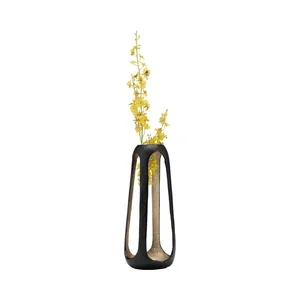 2026 New Arrival Coastal Luxury Tall Iron Flower <b>Vase</b> Eco-Friendly High Quality Tabletop Decoration for Buyers Worldwide - Product Image 6