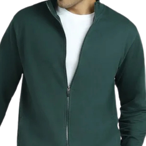 Chaqueta de Forro Polar con Cierre Completo para Hombre, Chaqueta Casual Cálida y Suave para Exteriores, Capa Térmica Ligera para Senderismo, Camping y Entrenamiento en Invierno - Product Image 4