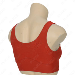 Soutiens-gorge de sport personnalisés à taille mi-haute en élasthanne/nylon avec taille élastique pour les entraînements intenses - Leggings de yoga - Product Image 6