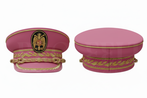 Custom Embroidered Decorative Peak <b>Cap</b> with Gold Leaf Design Adjustable Formal Uniform Style Hat <b>for</b> <b>Men</b> Whole Sale Visor <b>Caps</b> - Product Image 5