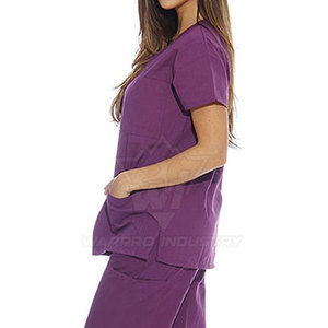 Trendy Medical Scrub <b>Set</b> for Women Comfortable Nursing Apparel for <b>Doctors</b> and Hospital Staff Daily Wear Women Scrub Uniform - Product Image 5