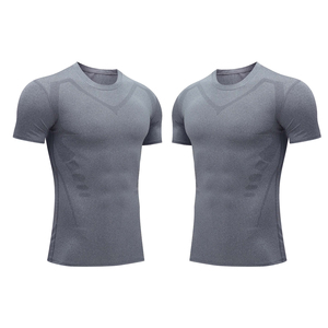 <b>Mens</b> Fitness Short Sleeve T <b>Shirt</b> Quick-Dry Breathable Training Wear Bodybuilding Tight <b>Compression</b> <b>Shirts</b> For <b>Men</b> On Sale Now - Product Image 3